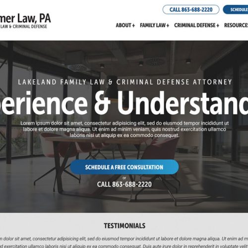 fuller law website snippet